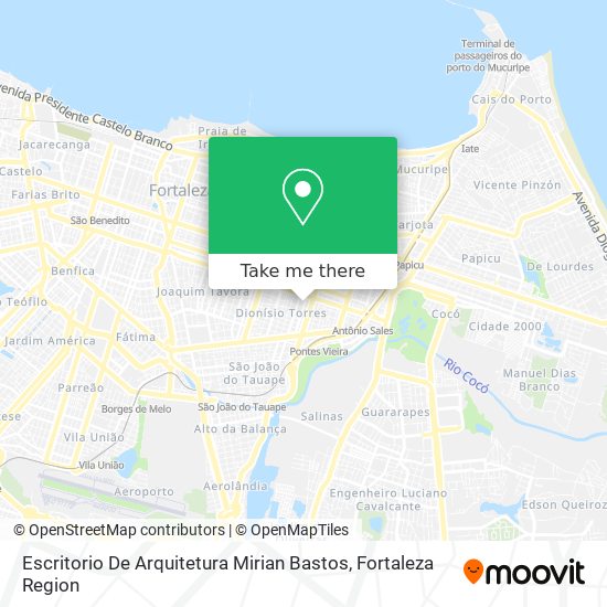 Escritorio De Arquitetura Mirian Bastos map