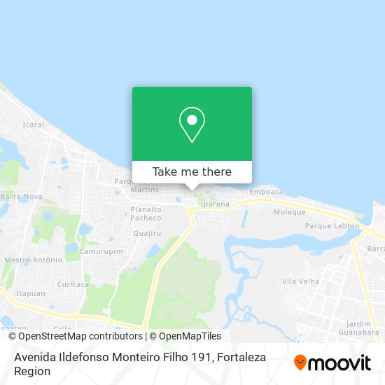 Avenida Ildefonso Monteiro Filho 191 map