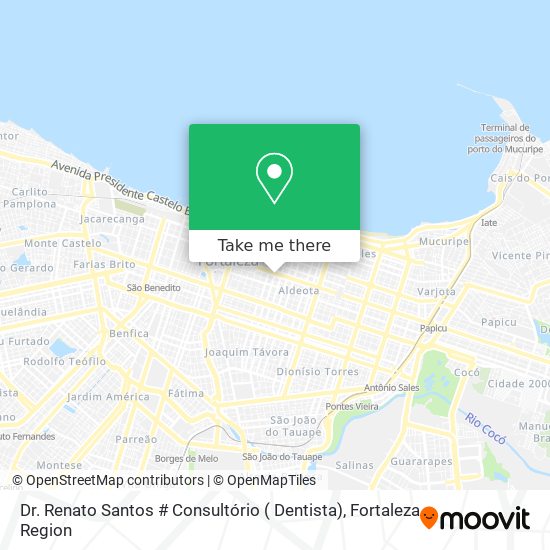 Dr. Renato Santos # Consultório ( Dentista) map
