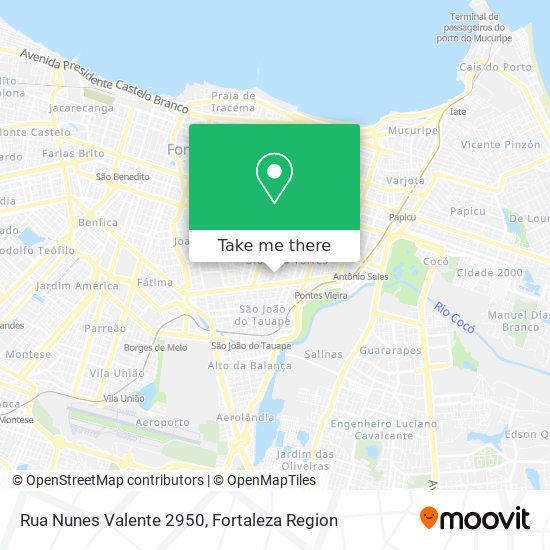 Rua Nunes Valente 2950 map