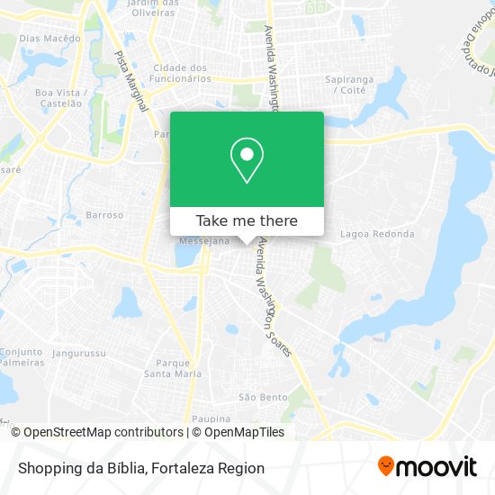 Mapa Shopping da Bíblia