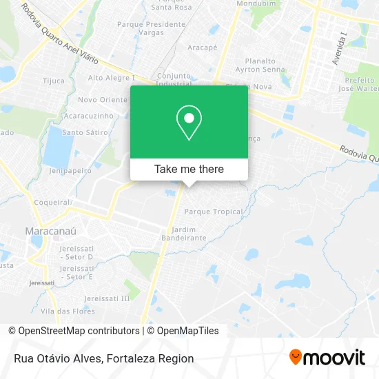 Rua Otávio Alves map