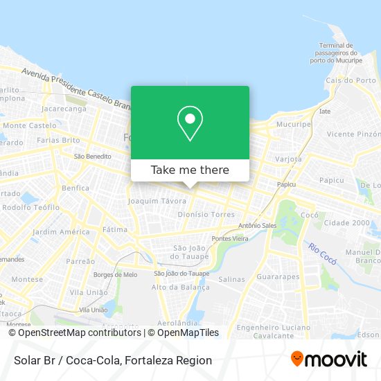 Solar Br / Coca-Cola map