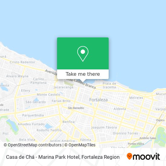 Casa de Chá - Marina Park Hotel map