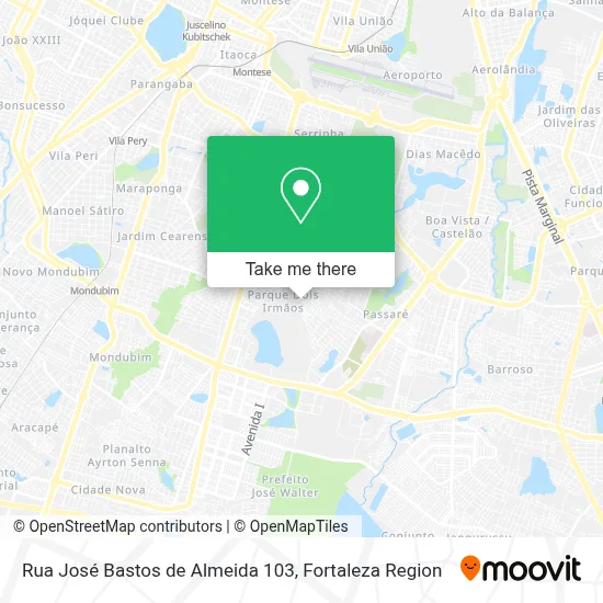 Rua José Bastos de Almeida 103 map