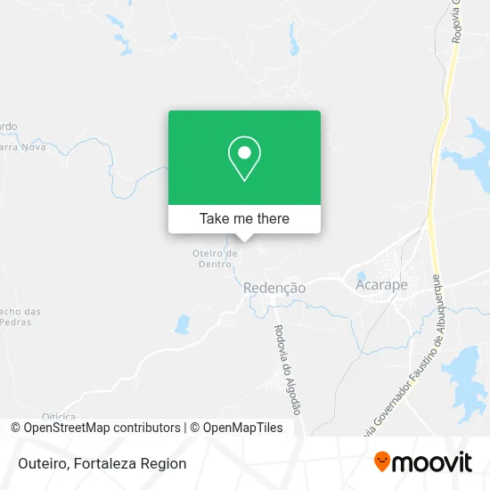 Outeiro map