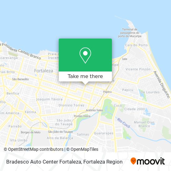 Bradesco Auto Center Fortaleza map