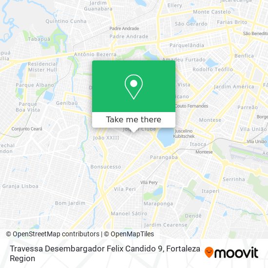 Travessa Desembargador Felix Candido 9 map