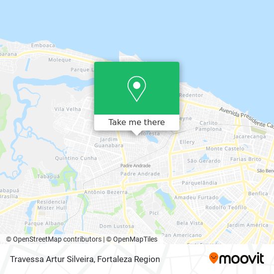 Mapa Travessa Artur Silveira