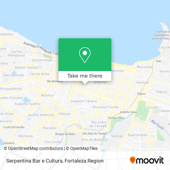 Serpentina Bar e Cultura map