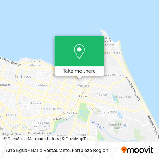 Arre Égua - Bar e Restaurante map