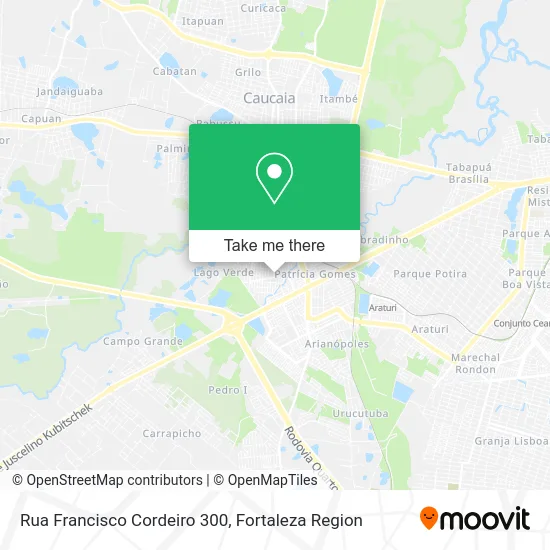 Rua Francisco Cordeiro 300 map