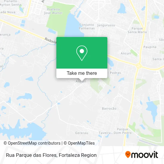 Rua Parque das Flores map
