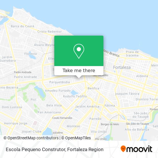 Escola Pequeno Construtor map