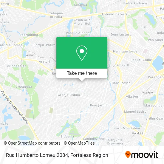Rua Humberto Lomeu 2084 map