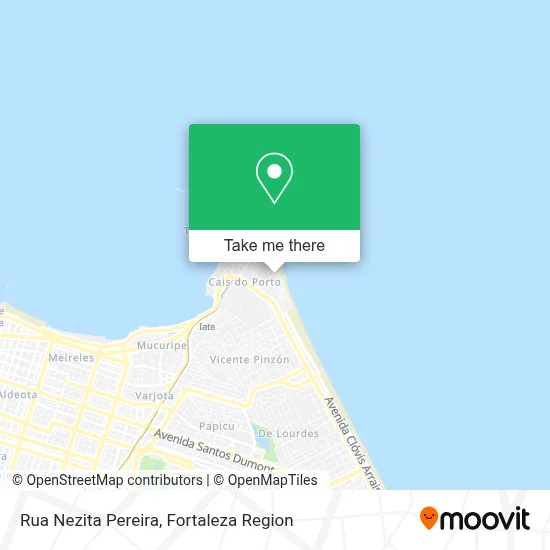 Rua Nezita Pereira map
