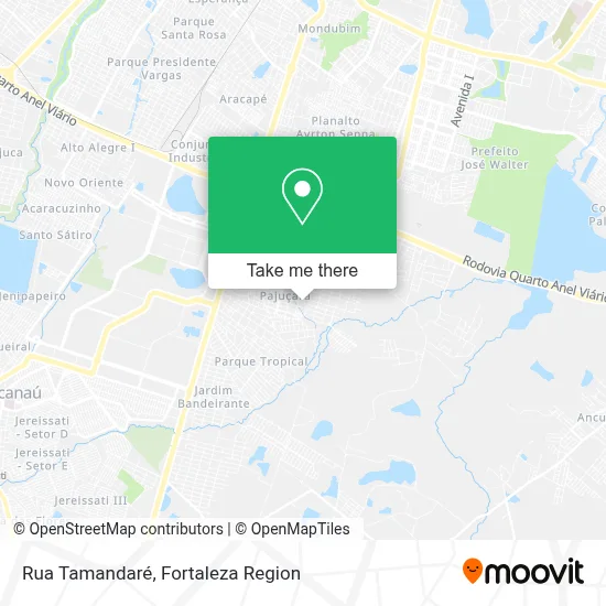 Rua Tamandaré map
