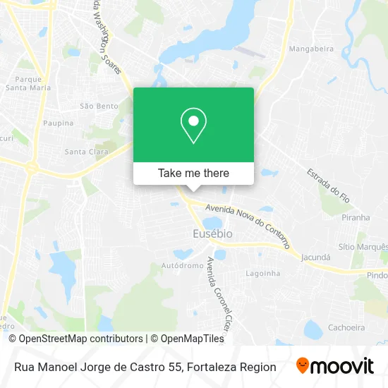 Rua Manoel Jorge de Castro 55 map