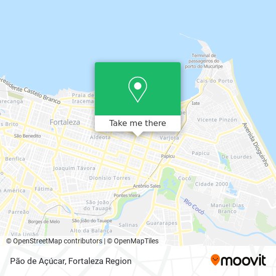 Pão de Açúcar map