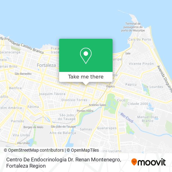 Centro De Endocrinologia Dr. Renan Montenegro map