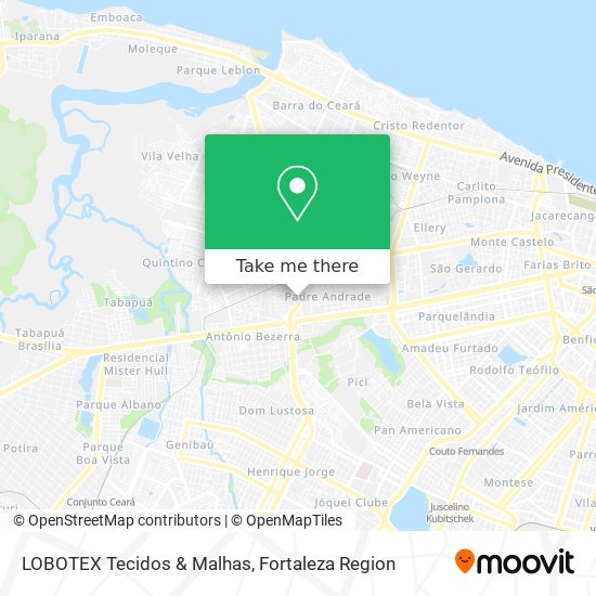 LOBOTEX Tecidos & Malhas map