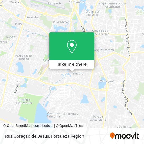 Rua Coração de Jesus map
