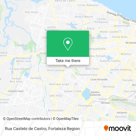 Rua Castelo de Castro map