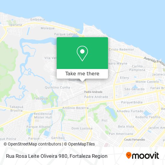 Rua Rosa Leite Oliveira 980 map