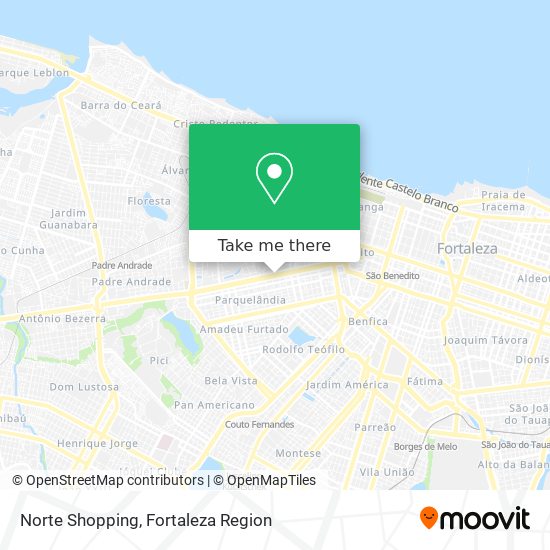 Mapa Norte Shopping