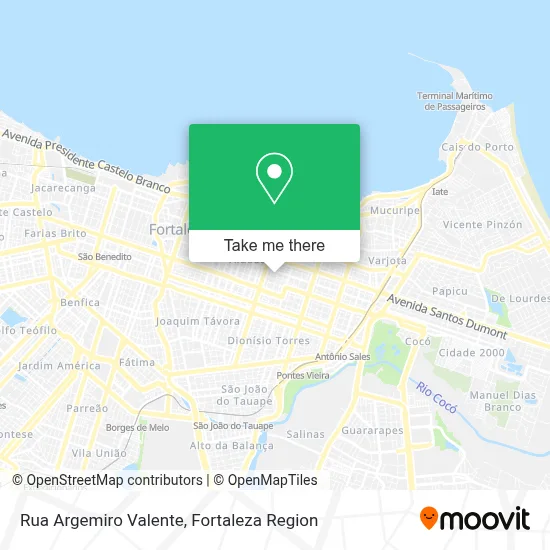 Rua Argemiro Valente map