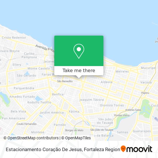 Estacionamento Coração De Jesus map