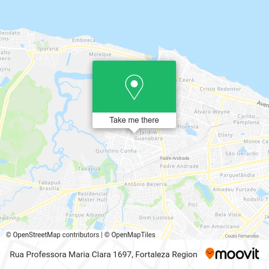 Rua Professora Maria Clara 1697 map