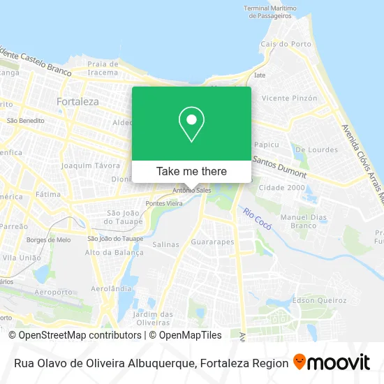 Rua Olavo de Oliveira Albuquerque map