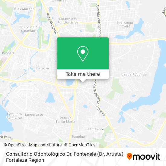 Consultório Odontológico Dr. Fontenele (Dr. Artista) map