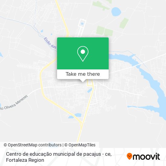 Centro de educação municipal de pacajus - ce map