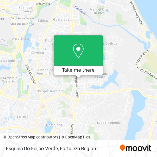 Mapa Esquina Do Feijão Verde