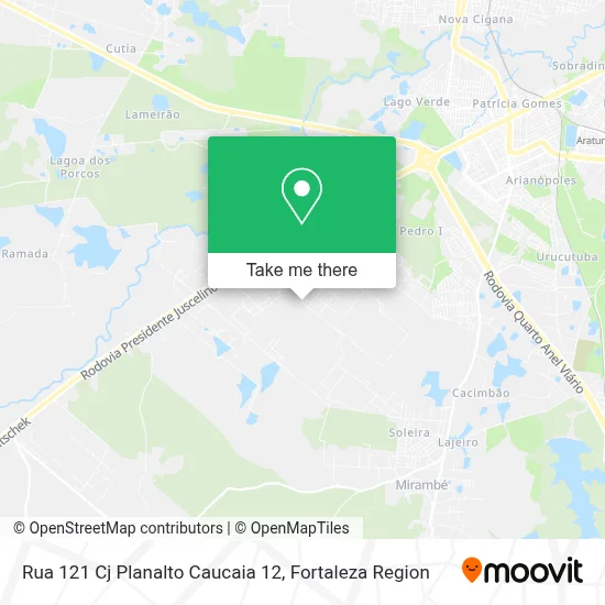 Rua 121 Cj Planalto Caucaia 12 map