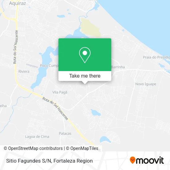 Sitio Fagundes S/N map