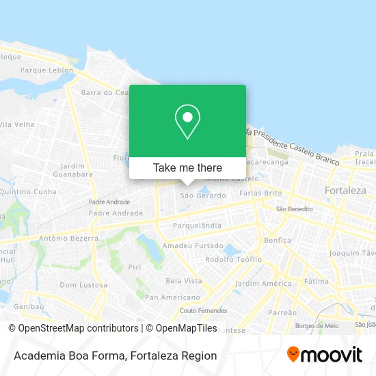 Academia Boa Forma map