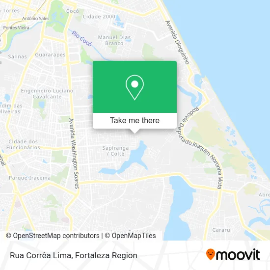 Rua Corrêa Lima map