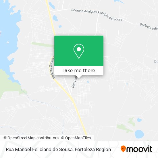 Rua Manoel Feliciano de Sousa map