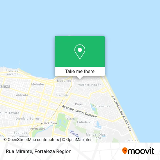 Rua Mirante map
