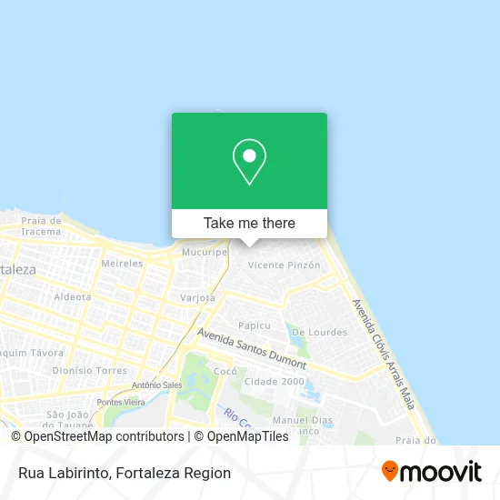 Rua Labirinto map