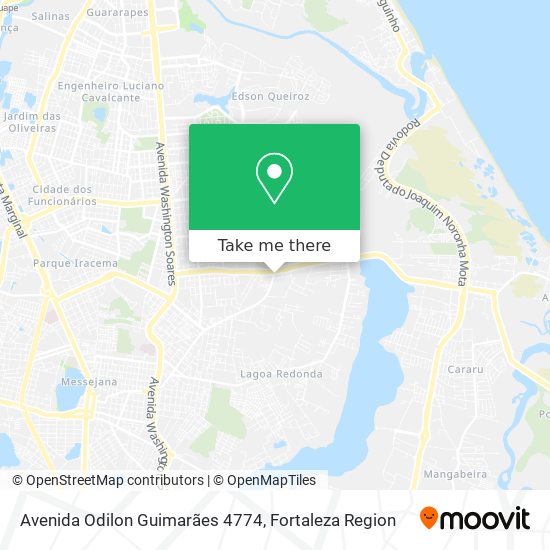 Avenida Odilon Guimarães 4774 map
