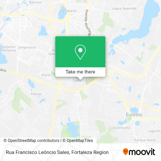 Rua Francisco Leôncio Sales map