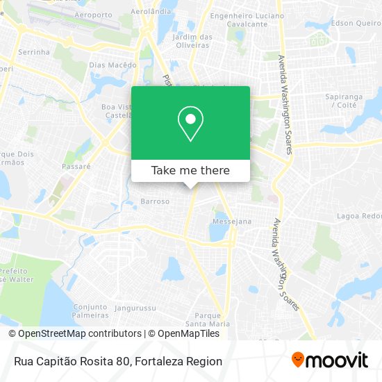Rua Capitão Rosita 80 map