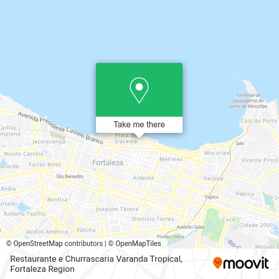 Restaurante e Churrascaria Varanda Tropical map