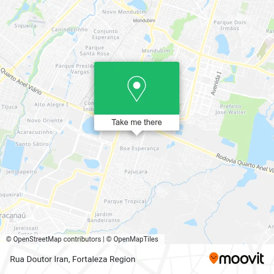 Rua Doutor Iran map
