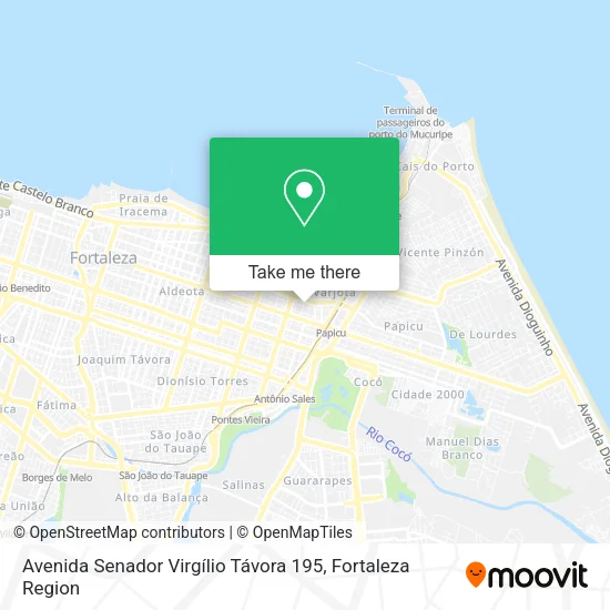 Avenida Senador Virgílio Távora 195 map