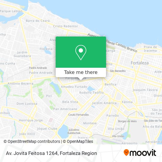 Mapa Av. Jovita Feitosa 1264